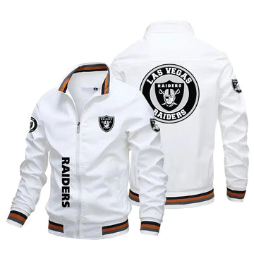 Las Vagas Raiders Leather Jacket