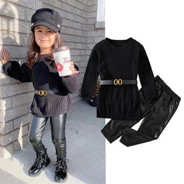 All Black Sweater Legging Set